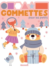 Gommettes pour les petits (Ours, renard, hiver)