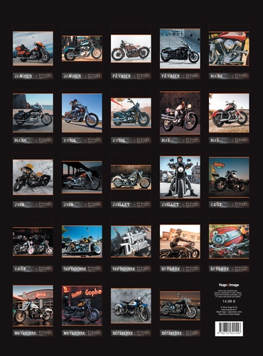 Harley Davidson Calendrier 2016