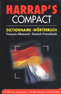  Collectif - Harrap'S Compact. Dictionnaire Francais-Allemand Et Allemand-Francais.