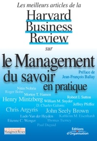  Collectif Harvard Business Sch - Le Management Du Savoir En Pratique.