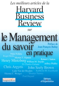 Le Management Du Savoir En Pratique