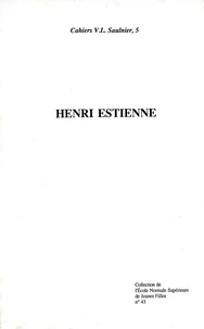 Henri Estienne