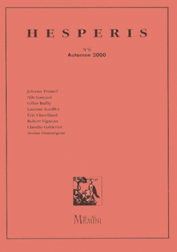  Collectif - Hesperis N° 6 Automne 2000.