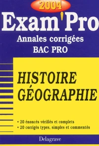 Histoire-géographie Bac Pro