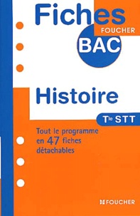  Collectif - Histoire Terminale Stt.
