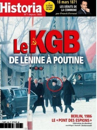  Collectif - Historia mensuel n°891 - Le KGB, de Lénine à Pourine - mars 2021.