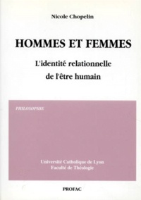  Collectif - Hommes et femmes - L'identité relationnelle de l'être humain.