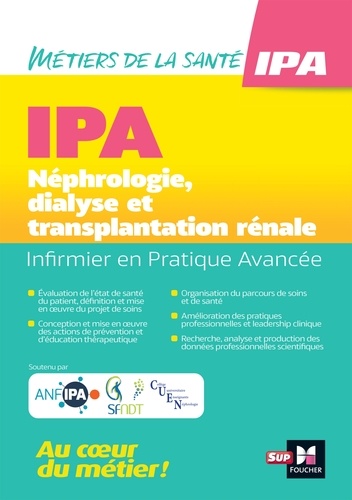Infirmier en Pratique Avancée - IPA - Mention NDT : Néphrologie, dialyse et transplantation rénale