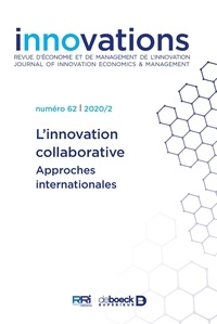  Collectif - Innovations n° 62 - l'innovation collaborative - Approches internationales.