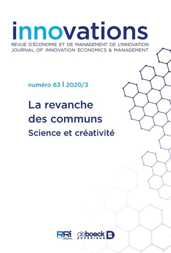 Innovations n° 63 - La revanche des communs  - Science et créativité