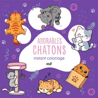 Instant coloriage - Adorables chatons