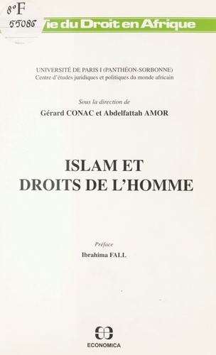 Islam et droits de l'homme. [actes de la rencontre, Paris, 28 avril 1989]