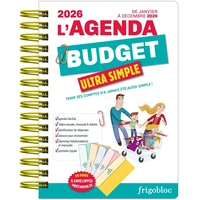 L'agenda 2026 du budget de la famille avec enveloppes indéchirables ! (de janv. à déc. 2026)
