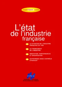 L'Etat De L'Industrie Francaise. Rapport 1999