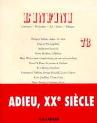  Collectif - L'Infini N° 73 Printemps 2001.