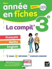  Collectif - La Compil' 3e / brevet : français, maths et anglais - fiches de révision & exercices dans toutes les matières.