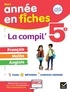  Collectif - La Compil' 5e  : français, maths et anglais - fiches de révision & exercices dans toutes les matières.