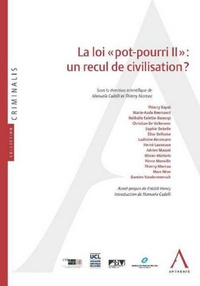  Collectif - La loi pot pourri II : un recul de civilisation ?.