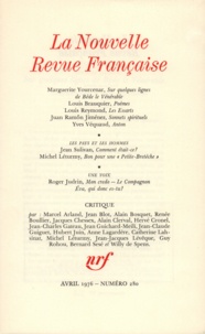  Collectif - La Nouvelle Revue Française N° 280, avril 1976 : .