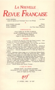  Collectif - La Nouvelle Revue Française N° 387, avril 1985 : .