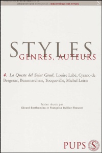  Collectif - La Queste del Saint Graal, Louise Labé, Cyrano de Bergerac, Beaumarchais, Tocqueville, Michel Leiris.