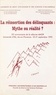  Collectif - La Reinsertion Des Delinquants : Mythe Ou Realite ? 50eme Anniversaire De La Reforme Amor, Universite D'Ete, Aix-En-Provence, 18-21 Septembre 1995.