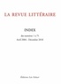 Collectif - La Revue Littéraire Index (gratuit) - des numéros 1 à 75.