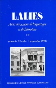 Lalies N° 15