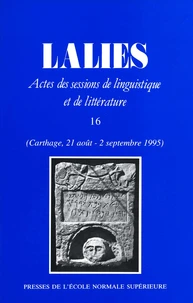 Lalies N° 16