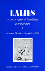 Lalies N° 9
