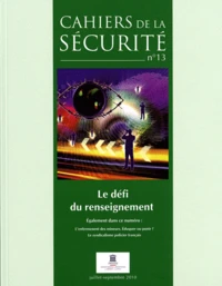 Le défi du renseignement