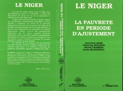  Collectif - Le Niger - La pauvreté en période d'ajustement.