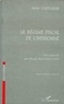  Collectif - Le régime fiscal de l'Indochine.