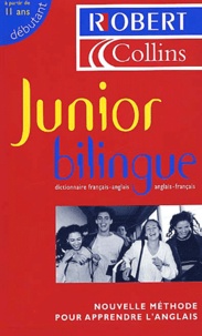  Collectif - Le Robert & Collins Junior bilingue - Dictionnaire français-anglais et anglais-français.