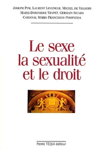 Le Sexe, La Sexualite Et Le Droit