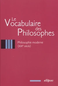 Le vocabulaire des philosophes.