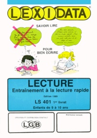  Collectif - Lecture. 2 Pochettes, Entrainement A La Lecture Rapide, Edition 1989.