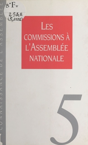 Les commissions à l'Assemblée nationale