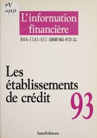  Collectif - Les établissements de crédit 93.