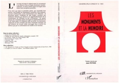  Collectif - Les monuments et la mémoire.