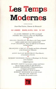 Les Temps Modernes N° 581