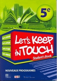  Collectif - Let's keep in touch 5e student's book.