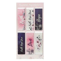 Magnetic Bookmarks Faith Hope Love