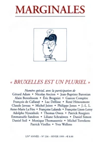 Marginales 236 bruxelles est un pluriel