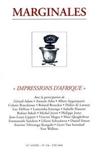  Collectif - Marginales 238 impressions d'afrique.