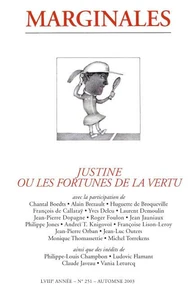 Marginales 251 justine ou les fortunes de la vertu