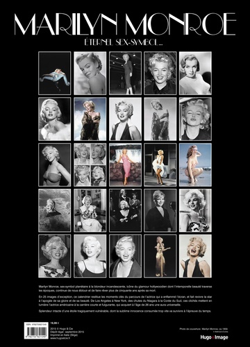 Marilyn Monroe Calendrier 2016