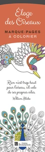 Marque-pages à colorier : Éloge des oiseaux
