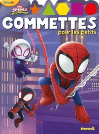 Marvel Spidey et ses amis extraordinaires - Gommettes pour les petits (Spidey sur toit mauve, Spin, Ghost-Spider)