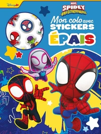 Marvel Spidey et ses amis extraordinaires - Mon colo avec stickers épais